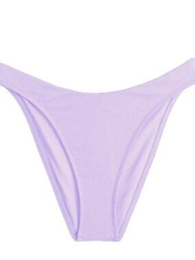 Abercrombie Tall-Side High-Leg Cheeky Bottoms in Light Purple Shine